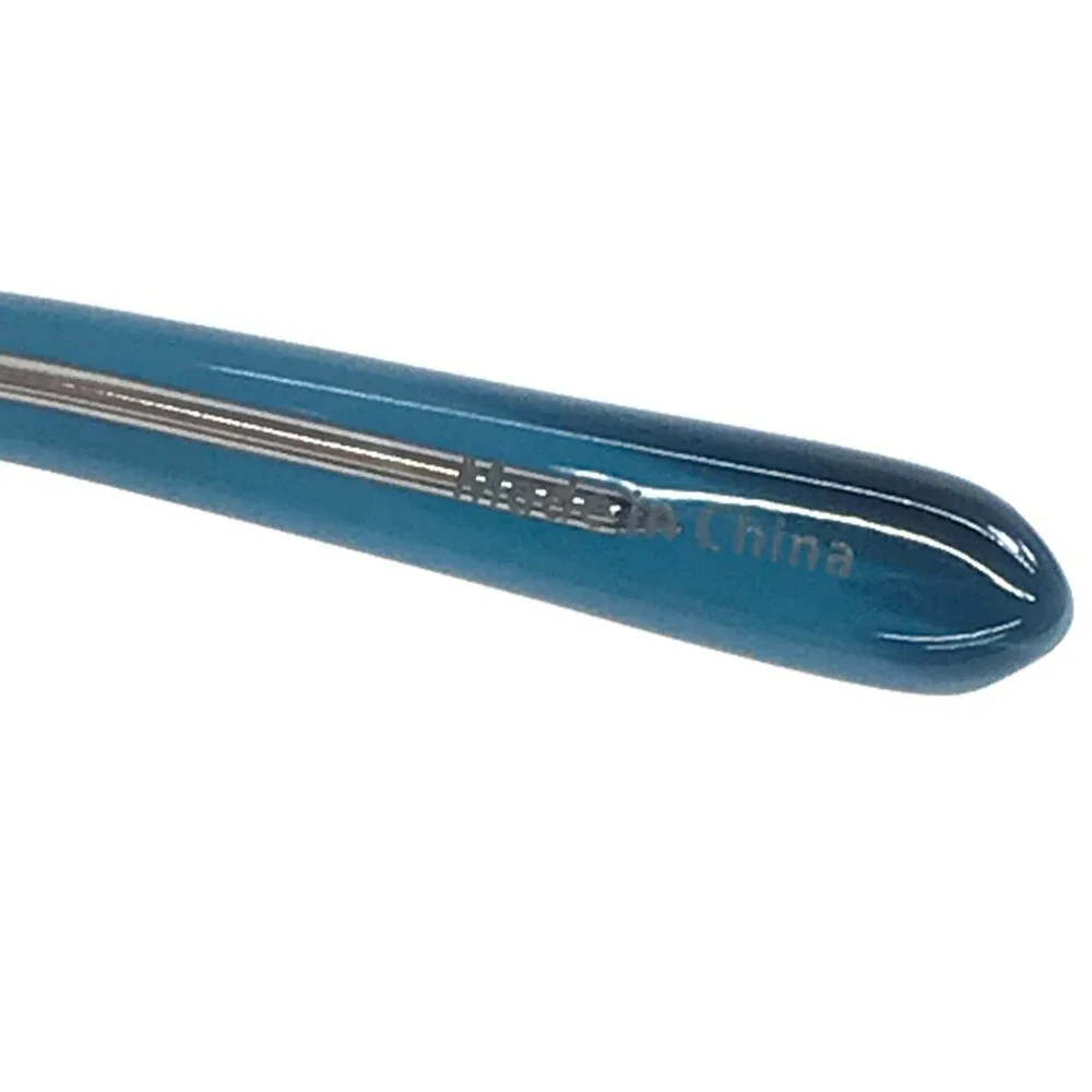 Cinzia Eyeglasses Frames CIN-5063 C1 Shiny Blue Square Full Rim 50-18-140